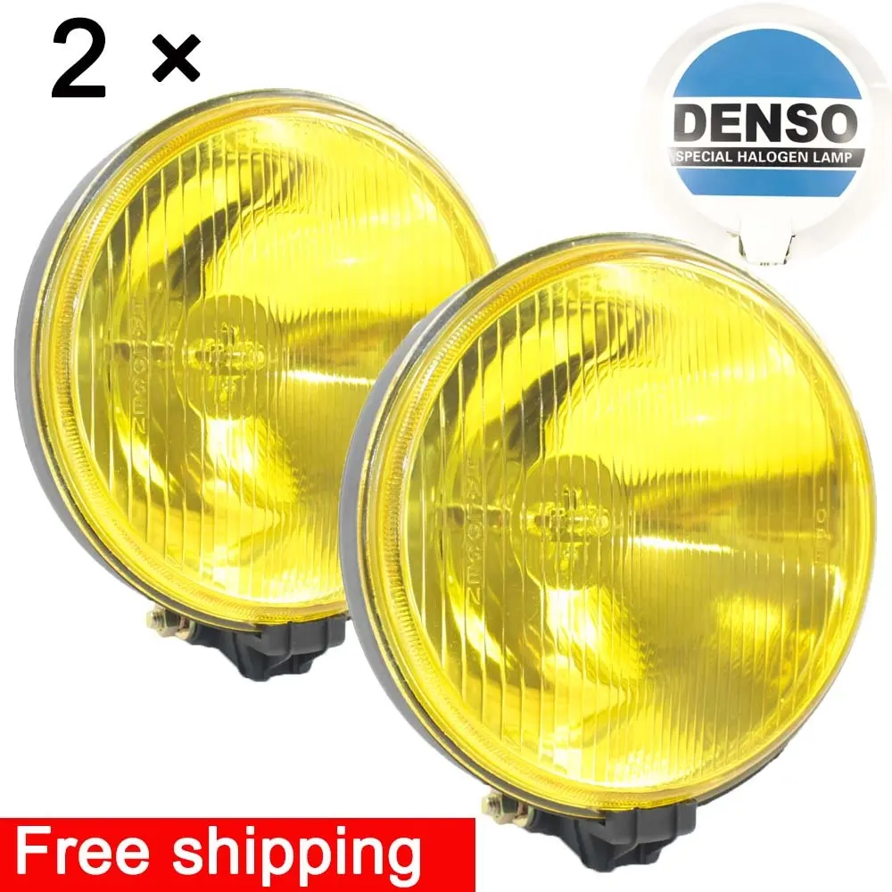 Yellow Lens RALLYE 1000 PROTECTIVE FRONT SPOT FOG DRIVING LAMP LIGHT 190mm Replacement of HELLA
