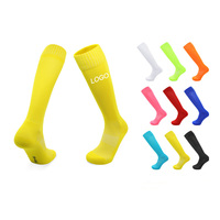 Chaussettes de football personnalisées en gros avec logo, chaussettes de football de haute qualité, chaussettes de sport professionnelles, fabricant BSCI avec 10 ans d'expérience