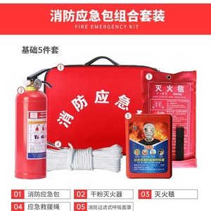 Kit de Emergencia Contra Incendios Risen, Manta Ignífuga Portátil para Viviendas de Alquiler y Seguridad en Hoteles - Product Image 2