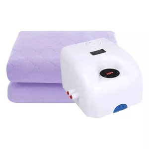 Manufacturer Supplier Portable Digital Remote Bed Electricblanket With Timer Body Warmer Electric Blanket