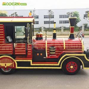 Tren a batería para niños, tren turístico infantil para escuelas y centros comerciales - Product Image 5