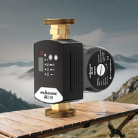 Pompe de circulation électronique intelligente et silencieuse à usage domestique Eau chaude sanitaire en acier inoxydable pour four central