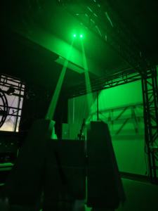 Ahuyentador de Aves Láser Industrial para Almacenes y Fábricas, Control de Aves en Interiores, Control Remoto, Luz Láser Giratoria - Product Image 2