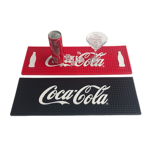 Custom Branded <b>Silicone</b> PVC Bar <b>Mat</b> Rubber Spill Pad Pub Runner Beer Rail <b>Mat</b> Drip Tray Non Slip Counter <b>Mat</b> Coaster - Product Image 3