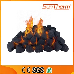 Alfred-005-Suntherm Carboncini Ceramici Moderni a Blocchi Grandi <span class=keywords><strong>per</strong></span> Caminetti Elettrici/a Gas e Bracieri, Ecologici - Product Image 4