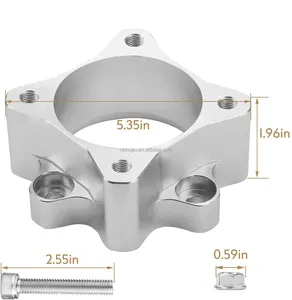 Espaçador de roda de alumínio para conversor de cubo de roda de 15-50 mm, adaptador de alta qualidade personalizado OEM