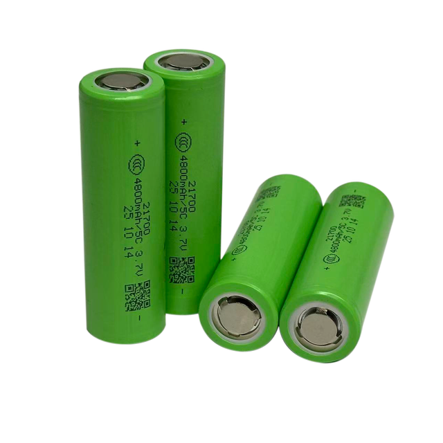 Wholesale Lithium Ion Battery 21700 4800mAh 3.6V 3.7V 8C 10C Li-ion Cylindrical Cell for Drones Electric Scooter Power Tools
