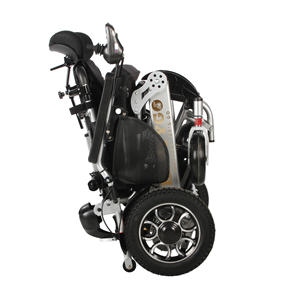 Silla de Ruedas Eléctrica Ultraligera de 9.8 kg con Batería de Litio de 10A, 12A o 20A, Fabricada en Aleación de Aluminio, Ligera y Plegable - Product Image 2