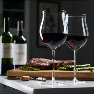 Cadeau Verre à vin de haute qualité sans plomb en cristal clair Gobelet vintage Verre à vin de qualité supérieure Verres à vin uniques Gobelets de dégustation - Product Image 2