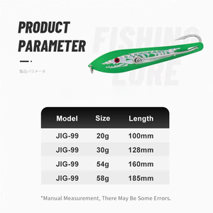 TGD Best 99 #   Cuillère de pêche à la traîne en métal, leurre de pêche type drone, <span class=keywords><strong>hameçon</strong></span> simple, divers types, acier inoxydable 316 - Product Image 3