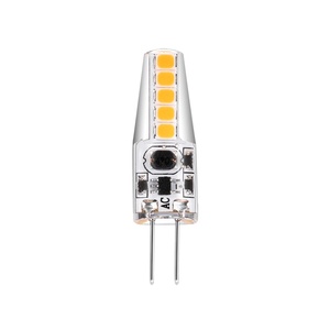 Ampoules LED G4 Mini pour le commerce extérieur, AC/DC12V 2W, <span class=keywords><strong>ampoule</strong></span> LED intelligente AC 80, douille à interrupteur SMD2835 360 degrés pour lustre - Product Image 1
