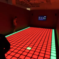 Prix d'usine – Dalles de sol interactives lumineuses de 30 cm pour jeu de jeu de l'oie actif, idéales pour les jeux d'enfants