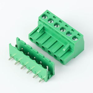 2edgr-5. 08mm + 2edgk-5. 08mm plug-in khối thiết bị đầu cuối PA66 300V 8A - Product Image 1