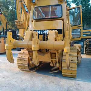 รถดันดินตีนตะขาบ Caterpillar D6D มือสองจากญี่ปุ่น เครื่องยนต์ CAT 3306 ปี 2023 กำลัง 104 กิโลวัตต์ ความสูง 3.13 เมตร พร้อมริปเปอร์ สำหรับงานก่อสร้าง - Product Image 4