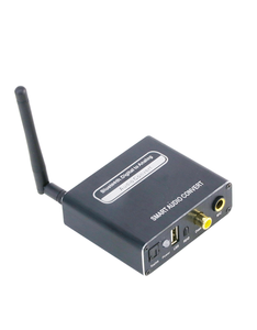 Convertidor de Audio Digital a Analógico con Fibra Óptica, Bluetooth 5.0, Micrófono, Control Remoto, Audio Inteligente - Product Image 3