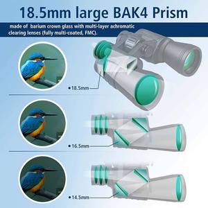 Ad alta potenza <span class=keywords><strong>20x50</strong></span> <span class=keywords><strong>binocolo</strong></span> impermeabile compatto & telescopio con visione notturna per il birdwatching caccia viaggi di scarsa illuminazione uso - Product Image 5