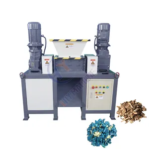Kauçuk lastik Metal hurda kutusu tekstil parçalayıcı lastik parçalama makinesi plastik kırma makinesi satılık