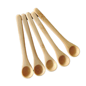 กล่องไม้แบบสั้นพร้อมช้อนกลมสำหรับเป็นของขวัญทางธุรกิจ - Product Image 1