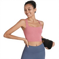 Ensemble soutien-gorge de sport convertible à maintien élevé et anti-transpiration avec short et leggings taille haute pour femme, grandes tailles, en Spandex/Nylon
