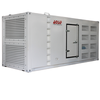 Groupe électrogène diesel AOSIF 500/1000/1500/2000 kVA avec alternateur sans balais, tête 1500 tr/min, 50 Hz, triphasé, monophasé, AVR