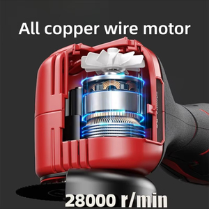 <span class=keywords><strong>Mini</strong></span>-<span class=keywords><strong>meuleuse</strong></span> d'angle électrique sans fil 16,8 V 28000 tr/min à découpe diamantée, outil de polissage rechargeable - Product Image 6