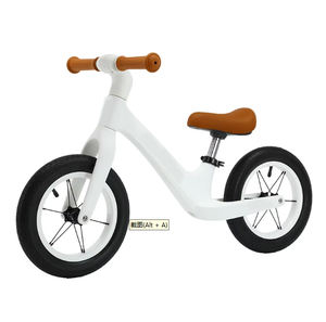 Vélo d'équilibre pour enfants de 12 pouces <span class=keywords><strong>avec</strong></span> moteur <span class=keywords><strong>électrique</strong></span>, style pour les enfants de 2 à 3 ans/4 à 6 ans, disponible en rouge, rose, vert, café, pour bébé à deux roues - Product Image 4