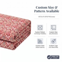 Couverture en polaire tricotée anti-boulochage, design flocon de neige, douce et chaude, pour salon, vente directe usine, OEM