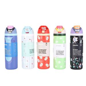 Bouteille d'<span class=keywords><strong>eau</strong></span> portable pour sports <span class=keywords><strong>de</strong></span> plein air, grande capacité, en acier inoxydable 304, isotherme 24 heures, style fruit, pour boire directement - Product Image 5