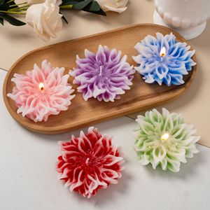 Cadeaux créatifs en forme de bougies parfumées, ambiance romantique d'anniversaire, bougies parfumées aux fleurs pour l'intérieur - Product Image 1