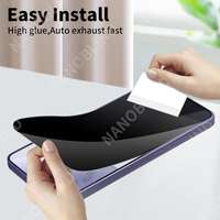 Nuevo Protector de Pantalla de Privacidad de 4 Vías, Mate, PET, Nano, Anti Luz Azul, Anti Reflejos, Anti Espía para Samsung S24 Plus