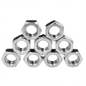 New Style Zinc Plated Stainless Steel Nylon <b>Lock</b> Hexagon Nuts M39 for Mining Applications - Product Image 4