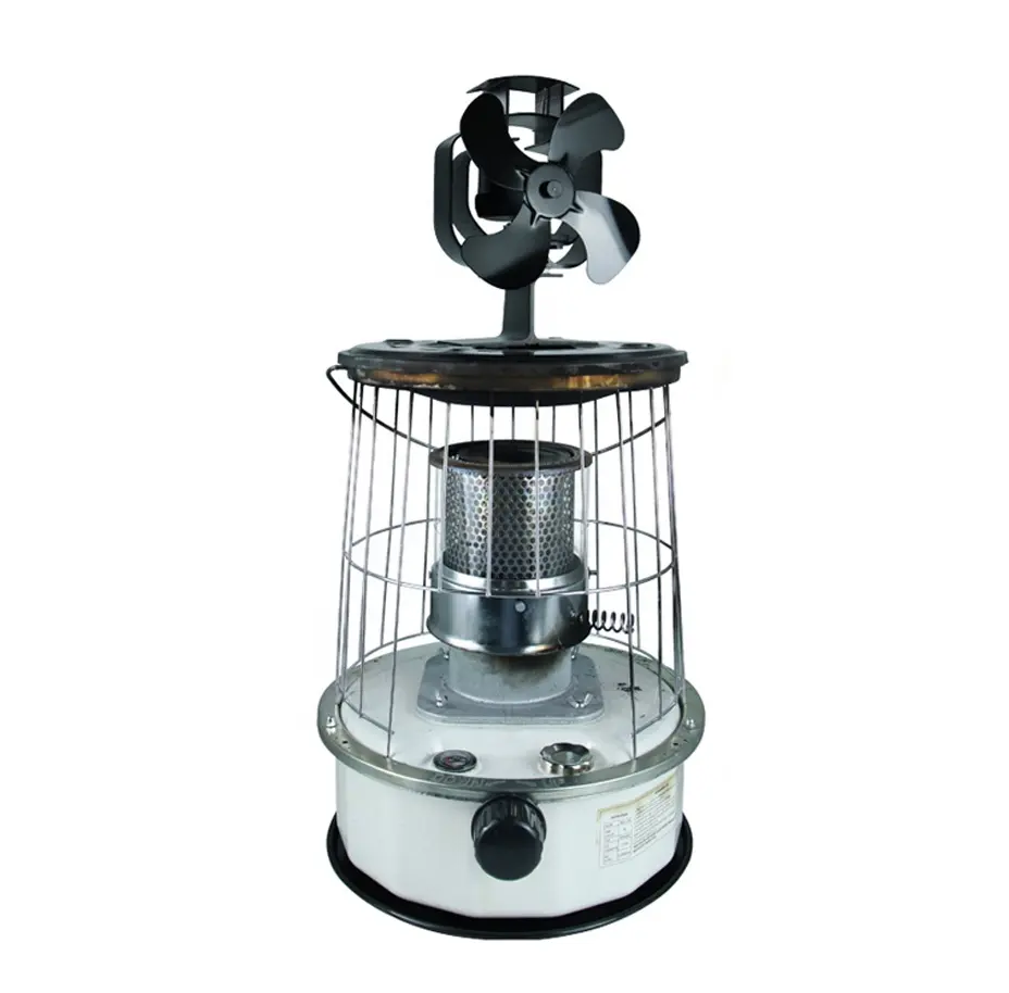 High Quality Wood Burning Stove Eco-friendly Heat Fireplace Fan High Speed 4 Blades Oscillating Heat Powered Stove Fan