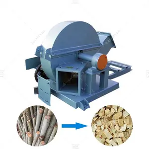 Forestry Machinery Wood Chipper Machine Multifunctional Wood Crusher Log Grinding Equipment Sawdust Shaving Making Machines