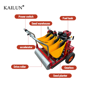 Agricultural Machinery 2 Rows 4 Rows Garlic Seed Drill <b>Seeder</b> Planting Machine Hand Planter for Garlic - Product Image 6