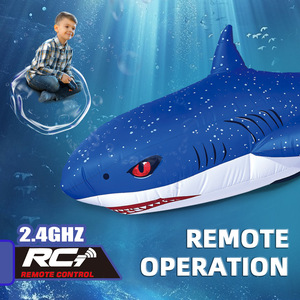 Giocattolo RC Squalo 2.4G, <span class=keywords><strong>Animali</strong></span> Volanti con Palloncini Gonfiabili, Giocattoli Telecomandati, Pesci Volanti RC per Bambini - Product Image 3