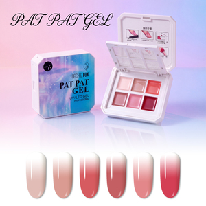 ORCHID FOX Gel de <span class=keywords><strong>Uñas</strong></span> Sólido de 6 Colores con Degradado para Diseño de <span class=keywords><strong>Uñas</strong></span>, Gel de Pintura para <span class=keywords><strong>Uñas</strong></span> DIY, Gel de Pintura para <span class=keywords><strong>Uñas</strong></span> de Pétalos Tallados Rápidamente - Product Image 2
