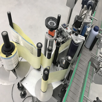 Étiqueteuse entièrement automatique personnalisée imprimante d'étiquettes autocollant étiqueteuse de bouteilles de shampoing rondes précises