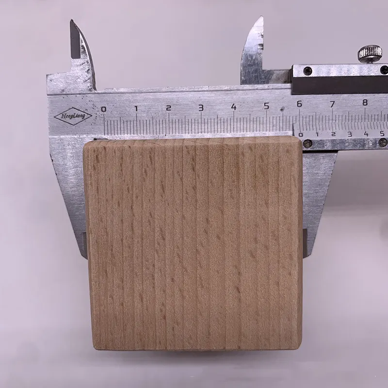 مواد Cube Wood Craft صديقة للبيئة غير جاهزة بحجم مخصص لتزيين الغرفة بنفسك