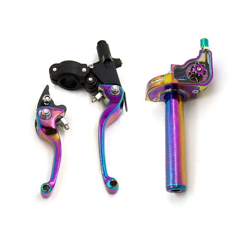 Wholesales Steering Handle Lever Comp Colorful Motorcycle CNC Throttle Sub Assy High Quality Handle Throttle Hand Grips