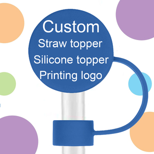 Adornos de Silicona Personalizados para Pajitas, con Impresión de Logotipo, Diseño de Dibujos Animados, Crea tus Propios Diseños - Product Image 3