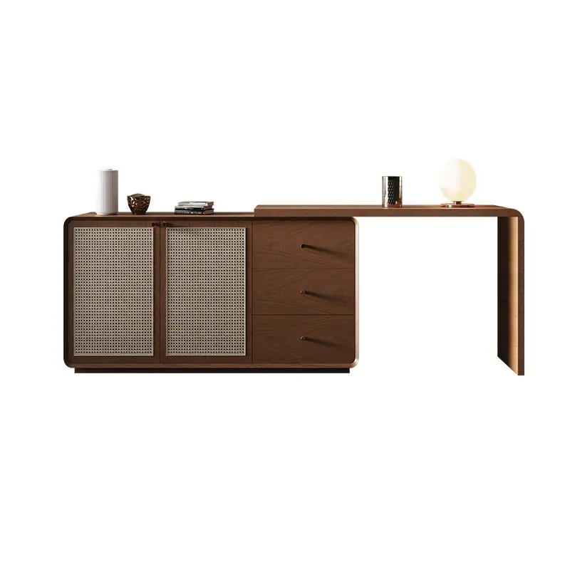 Лидер продаж, минималистичный многофункциональный современный простой Регулируемый стол для дома, спальни, деревянный дизайнерский офисный стол
