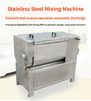 Automatische vul- en mengmachine van roestvrij staal voor het bereiden van gehakt, poeder, pasta en saus