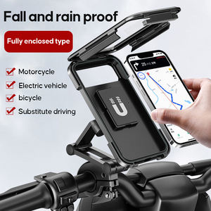 Nouveau support universel 2026 pour téléphone de <span class=keywords><strong>moto</strong></span> et vélo, rotation 360°, antichoc, avec étui étanche pour <span class=keywords><strong>smartphone</strong></span> - Product Image 3