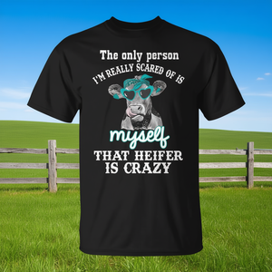 T-shirt « Scared of Myself Life », produit promotionnel unique - Product Image 3