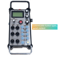 Télécommande industrielle 433Mhz écran LCD avec manette contrôleur de bouton-poussoir soudage scie à fil rotative Machine de découpe