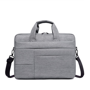 Sac à bandoulière pour ordinateur portable en polyester imperméable, grande capacité, pour affaires et voyages, avec protection intégrée - Product Image 4