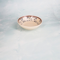Ensemble de bols à soupe et à dessert en mélamine écologiques, modernes, avec logo personnalisé, résistants au lave-vaisselle, pour restaurants, avec motif à vis.