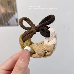 Élastique à cheveux anti-emmêlement confortable pour la <span class=keywords><strong>gym</strong></span>, <span class=keywords><strong>chouchou</strong></span> antidérapant pour femme, accessoires capillaires pratiques - Product Image 5