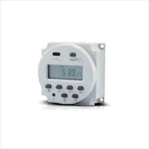 CN101A Saklar Pengatur Waktu AC/DC 12V 24V 110V 120V 220V 230V 240V Digital LCD Power Week Mini Programmable Time Switch Relay 8A Hingga 16A