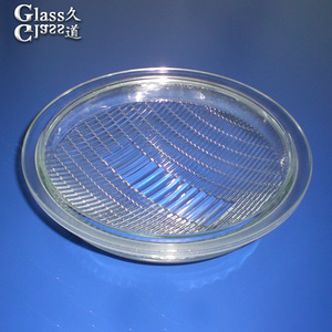 Cubierta de Lámpara de Vidrio Texturizado Antideslumbrante con Patrón en Relieve para Luces de Techo Decorativas de <span class=keywords><strong>Hotel</strong></span> - Product Image 5